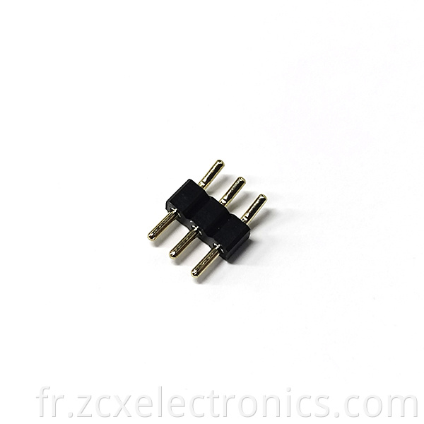 2.54 Black female row connector